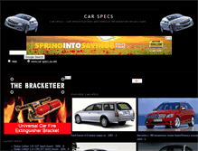 Tablet Screenshot of car-specs.za.net